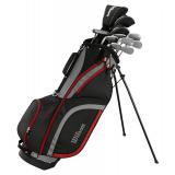 Prodloužený Golf set  + 1 inch Wilson MATRIX 