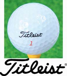 Titleist  MIX hrané golfové míčky - cena za kus, AKCE - zvětšit obrázek