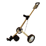 3 kolečkový golfový skládací vozík s počítadlem - zvětšit obrázek