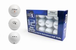 Titleist Pro V golf balls - obnovený lak - golf míčky  - zvětšit obrázek